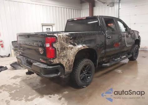 2022 Chevrolet Silverado 1500 Ltd 4Wd Short Bed Custom Trail Boss z USA, uszkodzony, nr VIN 3GCPYCEL0NG104390